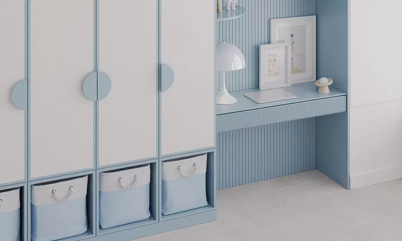 Шкаф с рабочей зоной «Марти» 2