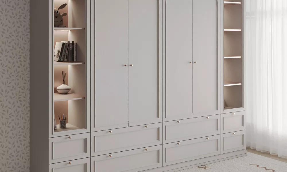 Шкаф с рабочей зоной «Марти» 2