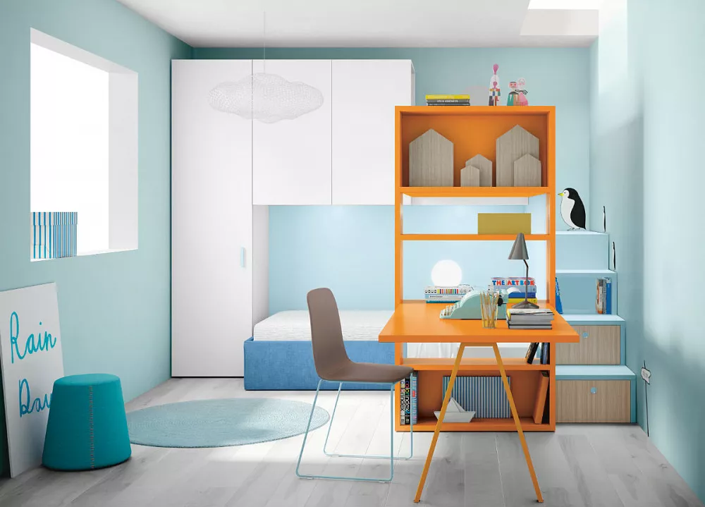 Шкаф с рабочей зоной «Марти» 2