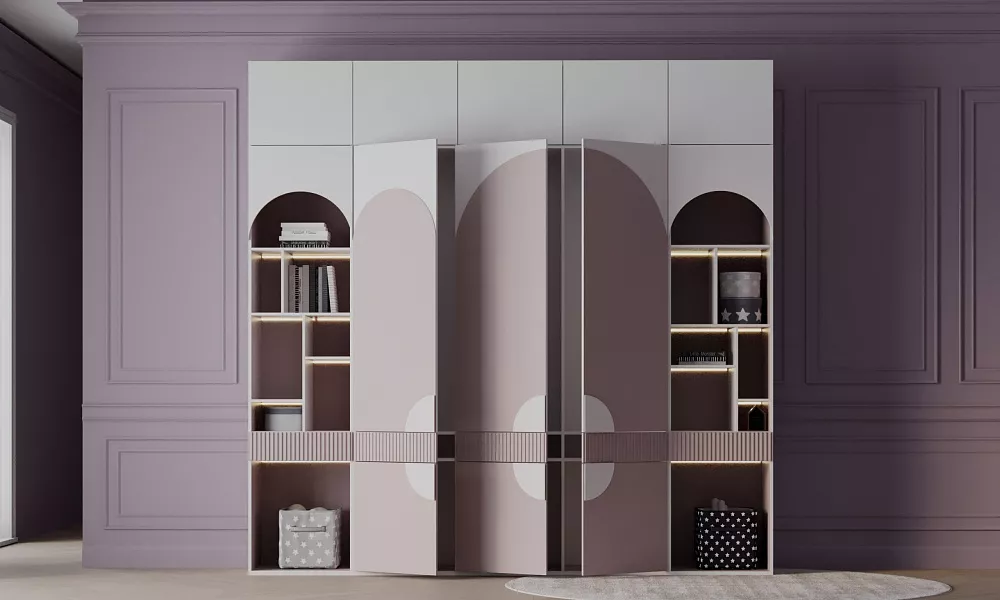 Шкаф с рабочей зоной «Марти» 2