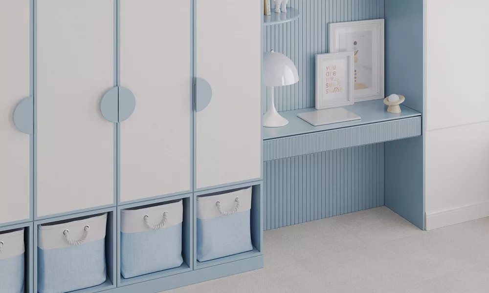 Шкаф с рабочей зоной «Марти» 2