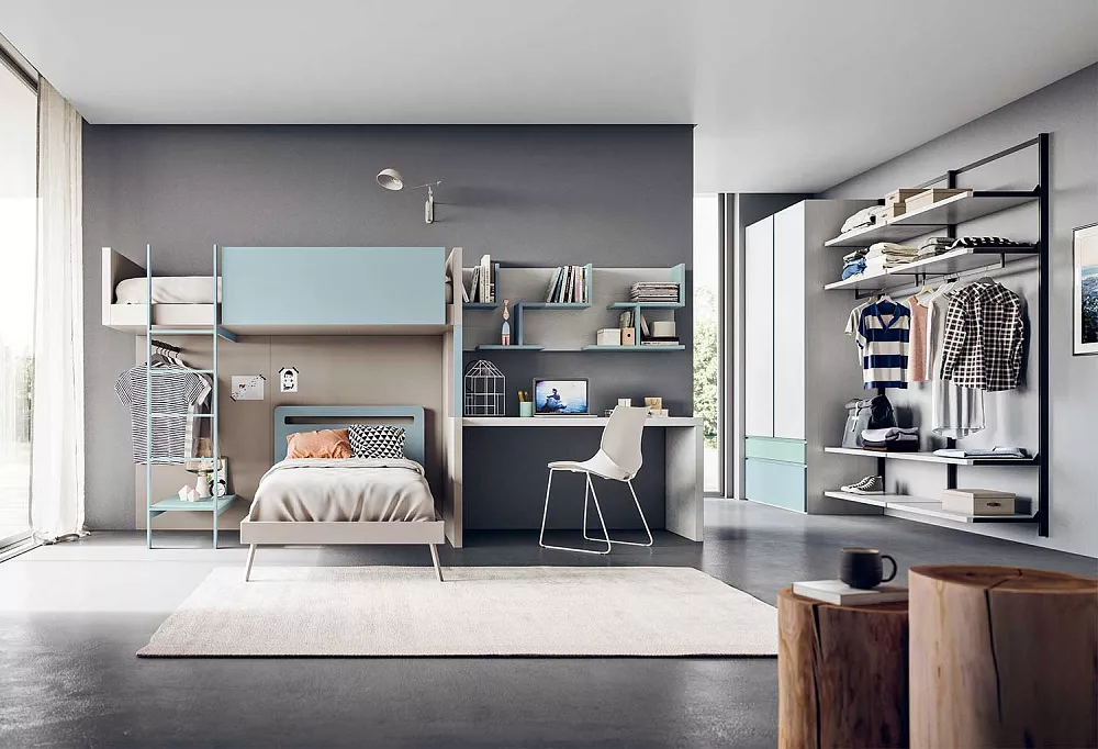 Шкаф с рабочей зоной «Марти» 2