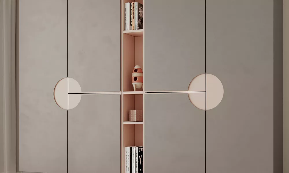 Шкаф с рабочей зоной «Марти» 2