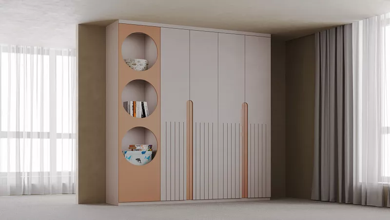 Шкаф с рабочей зоной «Марти» 2