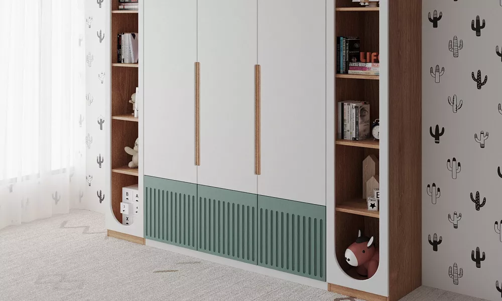 Шкаф с рабочей зоной «Марти» 2