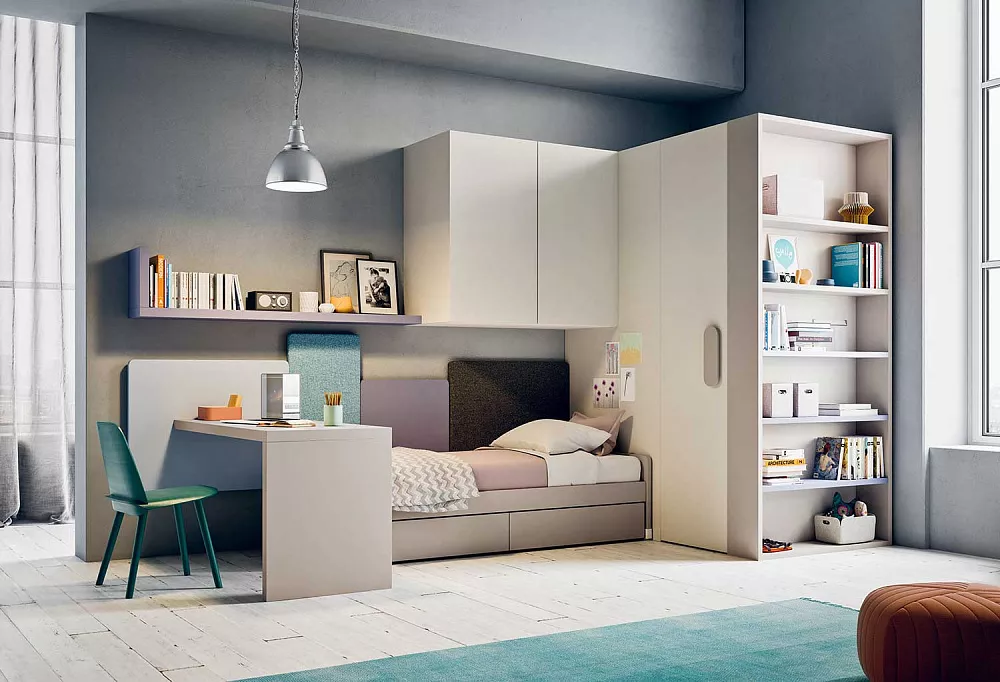 Шкаф с рабочей зоной «Марти» 2