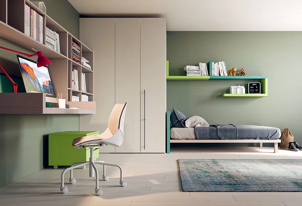 Шкаф с рабочей зоной «Марти» 2