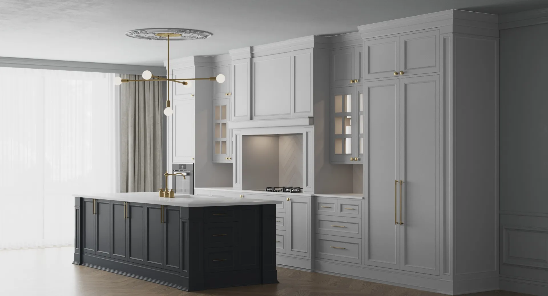 КУХНИ НА ЗАКАЗ ПО ИНДИВИДУАЛЬНЫМ РАЗМЕРАМ - фото 20