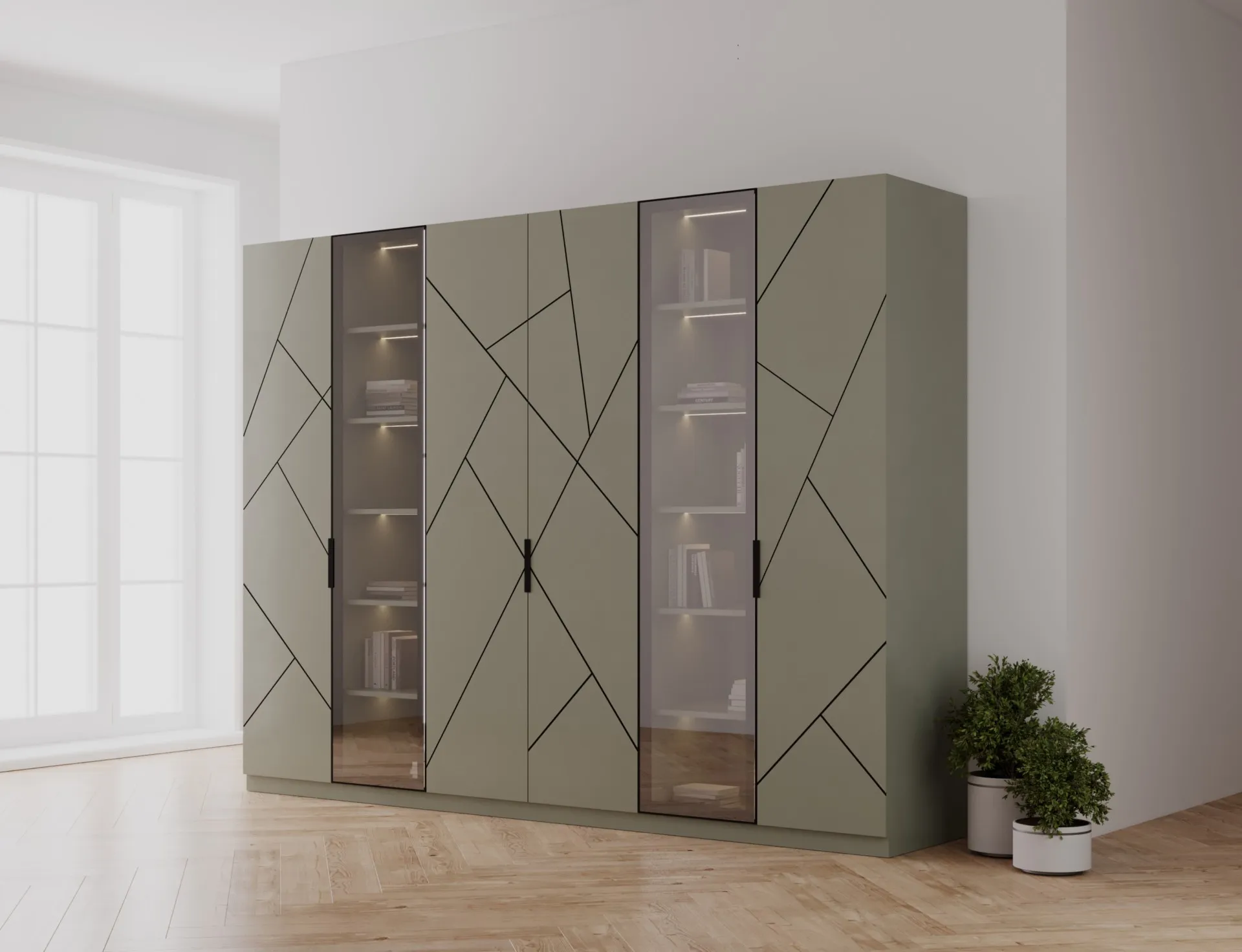 ШКАФЫ НА ЗАКАЗ ПО ИНДИВИДУАЛЬНЫМ РАЗМЕРАМ - фото 9